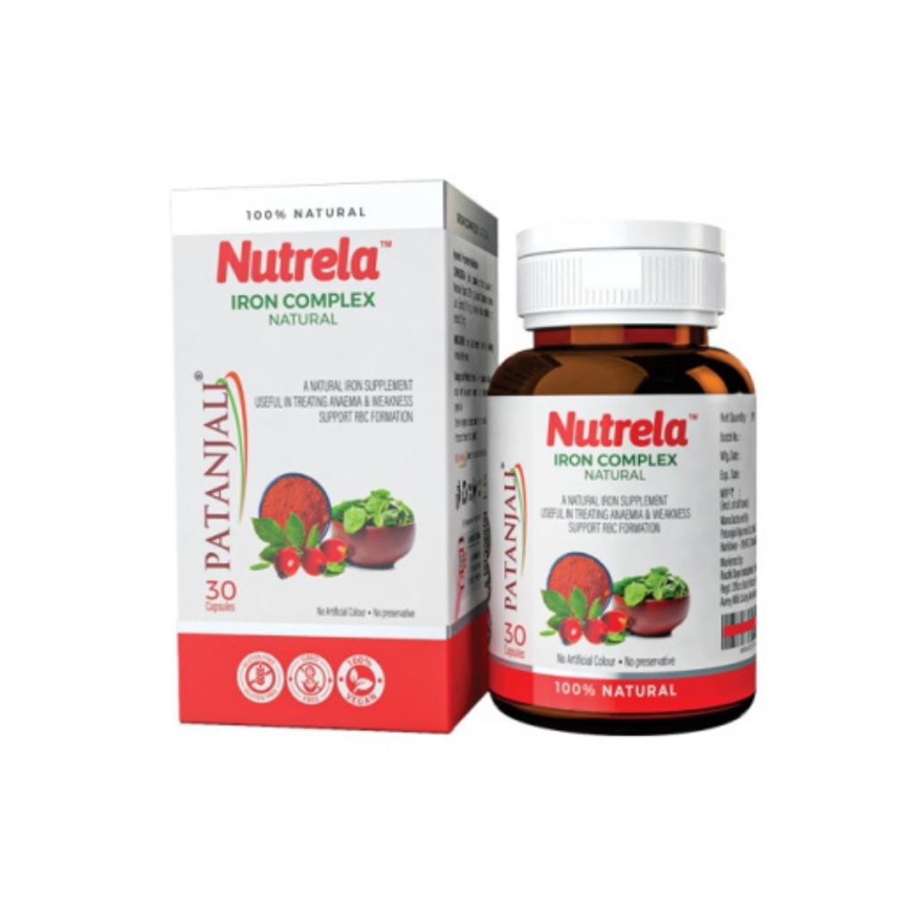 NUTRELA IRON COMPLEX NATURAL
